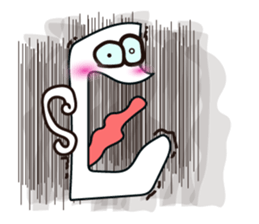 Mischievous White Cups Emotional Tone sticker #15032776