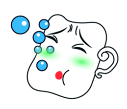 Mischievous White Cups Emotional Tone sticker #15032780