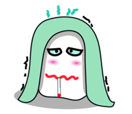 Mischievous White Cups Emotional Tone sticker #15032785