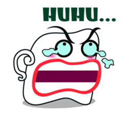 Mischievous White Cups Emotional Tone sticker #15032788