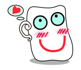 Mischievous White Cups Emotional Tone sticker #15032795