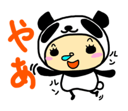 Everyone's idol panda, Panta. sticker #15032796