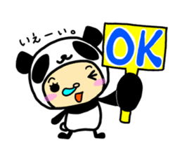 Everyone's idol panda, Panta. sticker #15032800