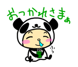Everyone's idol panda, Panta. sticker #15032803