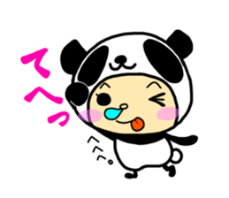 Everyone's idol panda, Panta. sticker #15032817