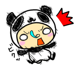 Everyone's idol panda, Panta. sticker #15032821