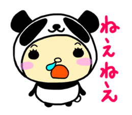 Everyone's idol panda, Panta. sticker #15032828