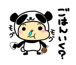 Everyone's idol panda, Panta. sticker #15032829