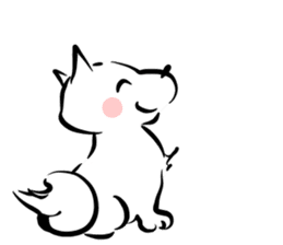 3 kinds of Shiba dog sticker #15032998