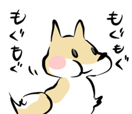 3 kinds of Shiba dog sticker #15033005