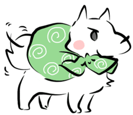 3 kinds of Shiba dog sticker #15033010