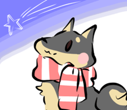 3 kinds of Shiba dog sticker #15033021