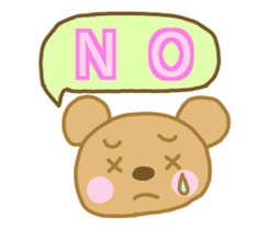 Hamachan Bear Sticker sticker #15033921