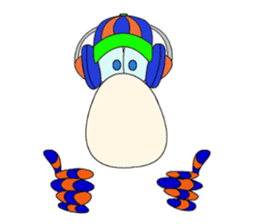 Mr. Nori Peace and Love Messenger sticker #15034077