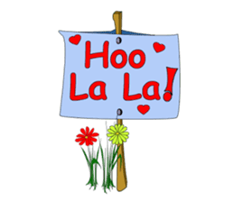 Mr. Nori Peace and Love Messenger sticker #15034091