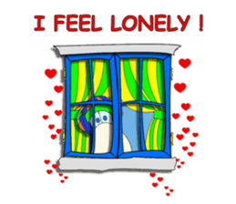 Mr. Nori Peace and Love Messenger sticker #15034095