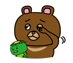 (78)Cat&Bear sticker #15034249