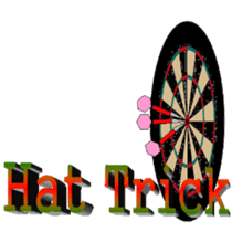 1,2,3,Darts sticker #15034368