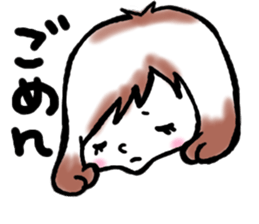 SHIROMECHAN Girl sticker #15034607