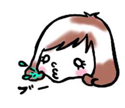 SHIROMECHAN Girl sticker #15034619