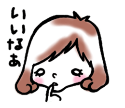 SHIROMECHAN Girl sticker #15034629