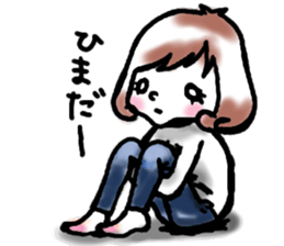 SHIROMECHAN Girl sticker #15034641