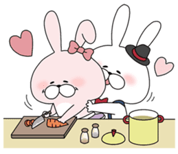 -LOVE RABI- lovely situations sticker #15034908