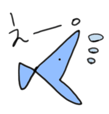 cat and fish. sticker #15035023