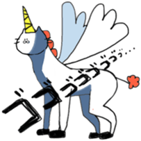 cat and fish. sticker #15035036