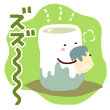 Tea cup (japanese) sticker #15035187