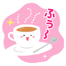 Tea cup (japanese) sticker #15035209
