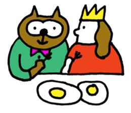 The King's Breakfast sticker #15035391