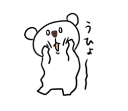 Funny bears KUMAKITI 3 sticker #15036078