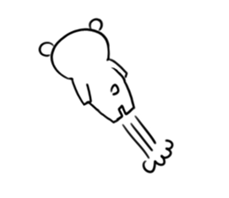 Funny bears KUMAKITI 3 sticker #15036081