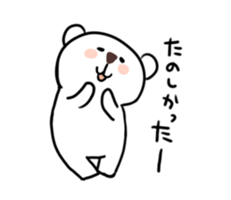 Funny bears KUMAKITI 3 sticker #15036100