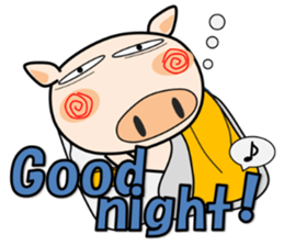 Cute pig everyday 6th sticker #15037365