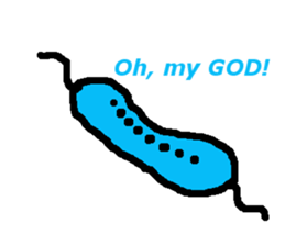 Magnetotactic Bacteria sticker #15037884