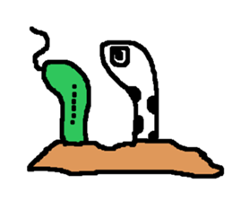 Magnetotactic Bacteria sticker #15037903