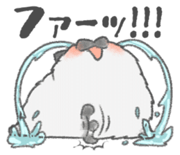 healing watercolor cat sticker #15038276