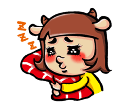 Cow mother sticker #15038422