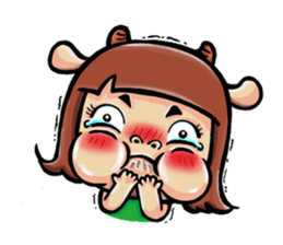 Cow mother sticker #15038429