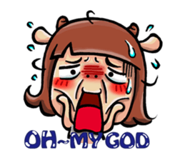 Cow mother sticker #15038432