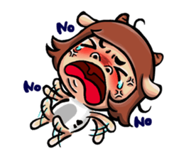 Cow mother sticker #15038438