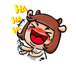 Cow mother sticker #15038439