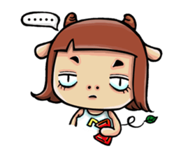 Cow mother sticker #15038444