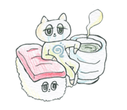 cry emamouse cats sticker #15038701