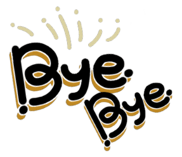 Vintage yellow sticker #15039236