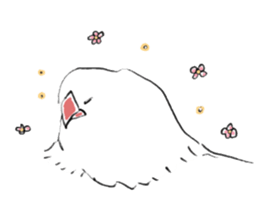 Elegant Rice bird sticker #15039301