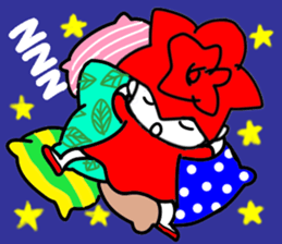 Happy Valentine's day by small rose sticker #15039359