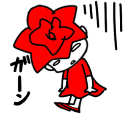 Happy Valentine's day by small rose sticker #15039367